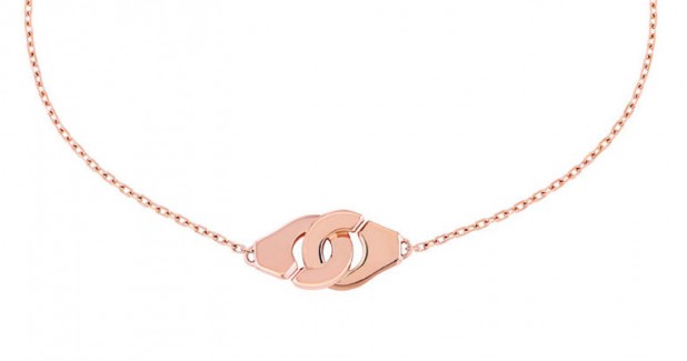 collier dinh van or rose