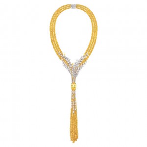 COLLIER MOISSON D OR OBD Fond blanc